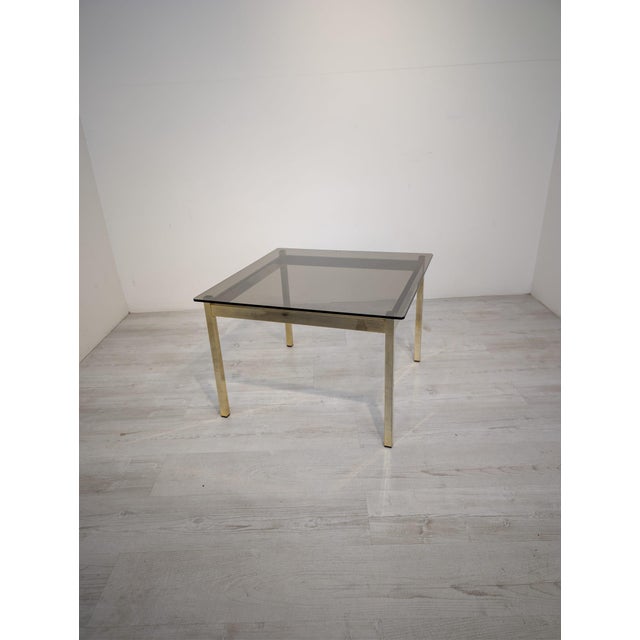 1970s Brass and Glass Coffee Table, 1970s For Sale - Image 5 of 13