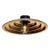 Gold Echo Ceiling Light by Radar For Sale - Image 6 of 6