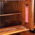Brown Antique Cupboard with Double Top Mahogany For Sale - Image 8 of 12