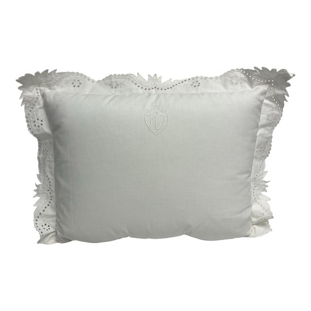 Antique European Breakfast Pillow For Sale