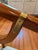 Wood Vintage Schnadig James Mont Style Horseshoe Chair - Mid Century Chinoiserie For Sale - Image 7 of 9