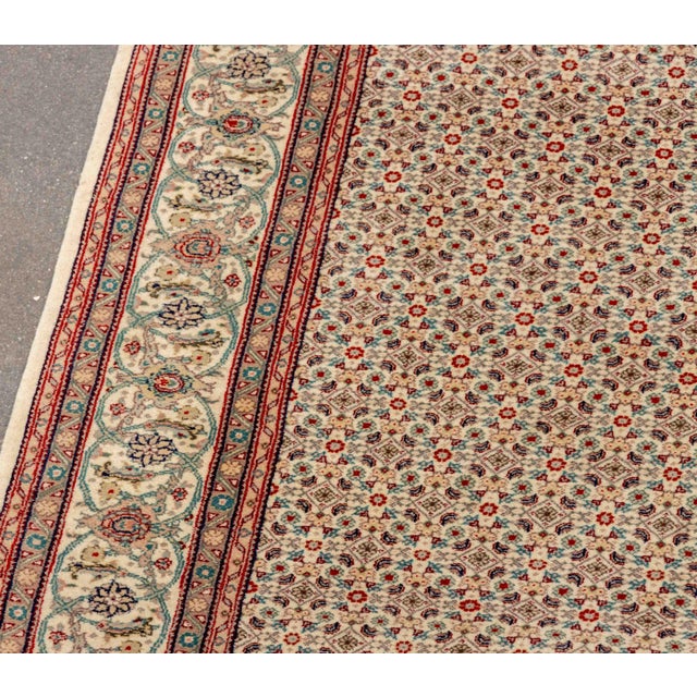 Persian Perisan Herati Rug, 9' 5" X 8' 10" For Sale - Image 3 of 8