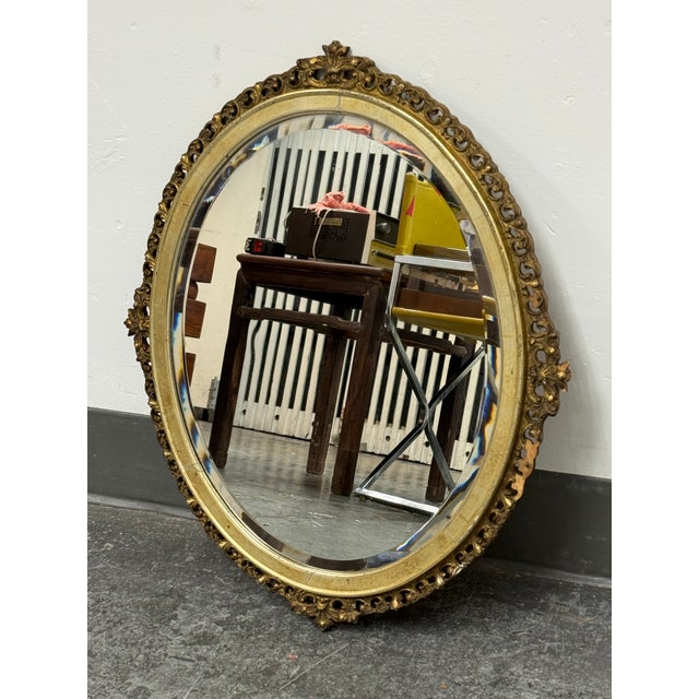 Hollywood Regency Hollywood Regency Empire Mirror For Sale - Image 3 of 12