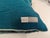 New Moon Navy Blue and Teal Medallion Printed Pillow For Sale In Minneapolis - Image 6 of 6