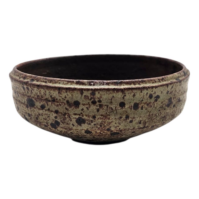 Joseph Hysong California Studio Pottery Mingei Stoneware Bowl 5.5" For Sale In San Francisco - Image 6 of 10