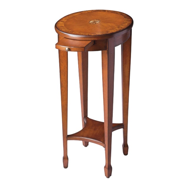 Arielle Accent Table, Medium Brown For Sale