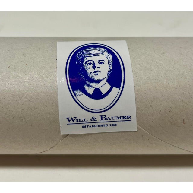 Vintage Chinese Cast Metal Candle Stake Dragon Shape 23"h Plus 2 Candles For Sale - Image 12 of 12