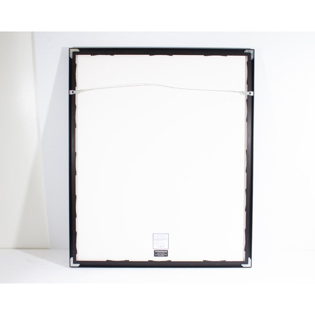 A lithography by the German artist Peter Paul (born 1943). This lithograph depicts an abstracted view of the campanile of...