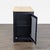 2020s Synergy House Modern Two-Tone Desk With Storage Cabinet and Geometric Door For Sale - Image 5 of 8