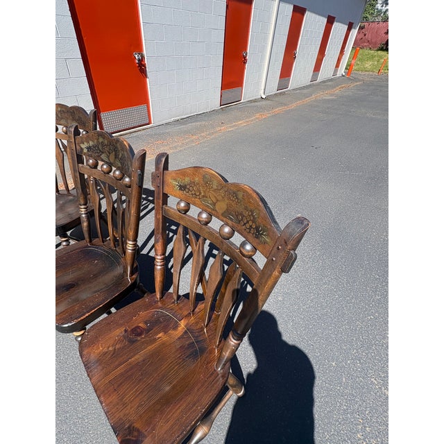 Ethan Allen Dining Chairs 4 For Sale - Image 11 of 17