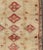 Measures: 5'11 x 7'6. Vintage Turkish Oushak Rug with Bold Diamond Medallions in Red and Beige. Keivan Woven Arts / rug...