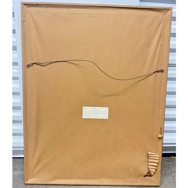 Artist Signed and Numbered, Graciela Rodo Boulanger, " Joueurs De Ballon " or Ball Players Color Lithograph (or Aquatint...