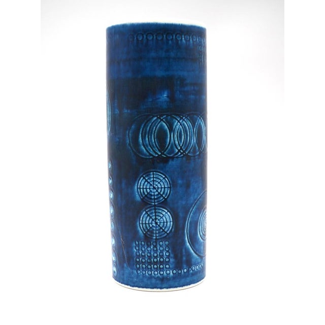 Ceramic Sarek Vase by Olle Alberius for Rörstrand, Sweden. 1960s For Sale - Image 7 of 10