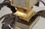 1980s 1980s Italian Gold Leaf Giltwood 8 Light Chandelier For Sale - Image 5 of 12