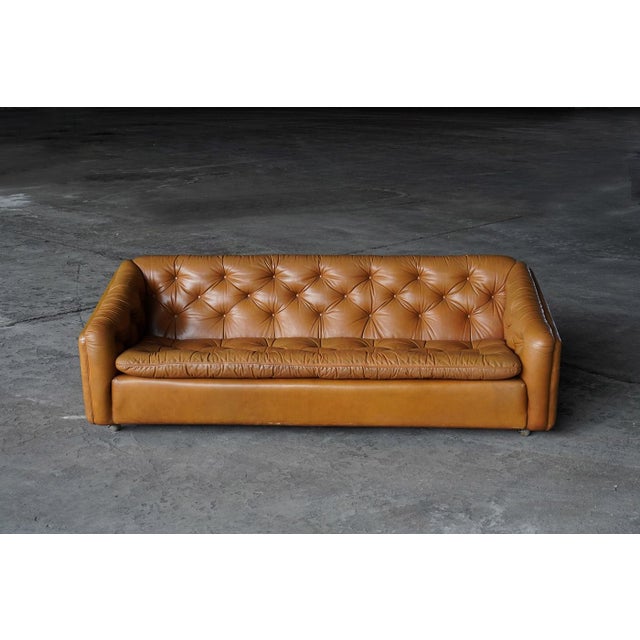 Vintage Three-Seater C610 Sofa by Geoffrey Harcourt for Artifort, Netherlands, 1970s For Sale - Image 3 of 9