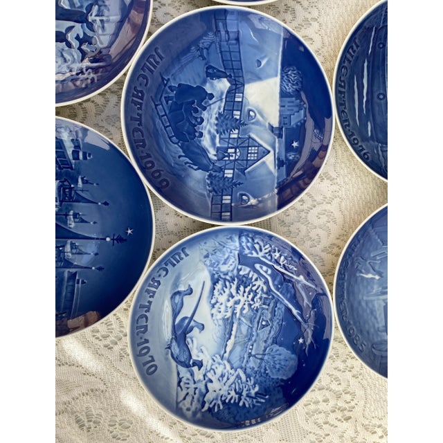 Bing & Grondahl Bing & Grondahl Juleplatte Holiday Plates - Set of 11 For Sale - Image 4 of 13