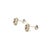 Traditional Natural Sapphire Diamond Stud Earrings 14k W Gold 0.90 TCW Certified For Sale - Image 3 of 10