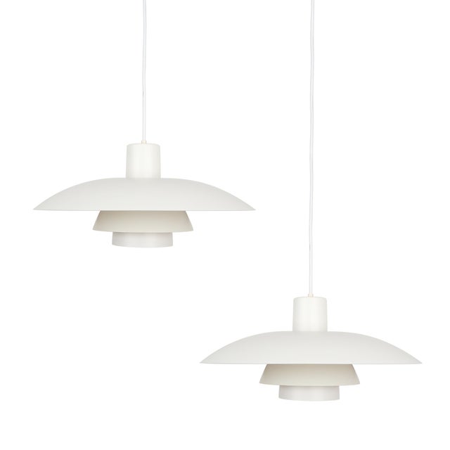 Vintage PH 4/3 Pendant Lamps by Poul Henningsen for Louis Poulsen, Denmark, 1966, Set of 2 For Sale - Image 13 of 13