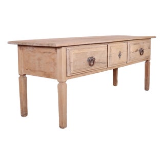 Portuguese Bleached Dresser Base For Sale
