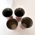 Bauhaus Vintage Copper Plated Tin Cups W/ Saucers, Set of 4 For Sale - Image 3 of 6