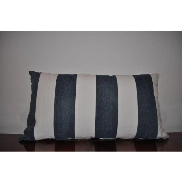 Vintage Striped Cushions, Set of 2 For Sale - Image 4 of 7