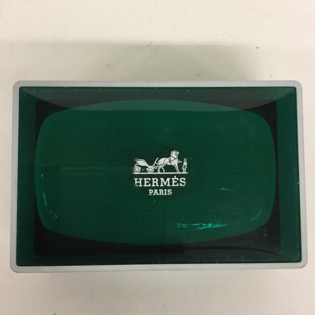 Genuine Hermès Paris Savon Parfume Soap Bar Chairish