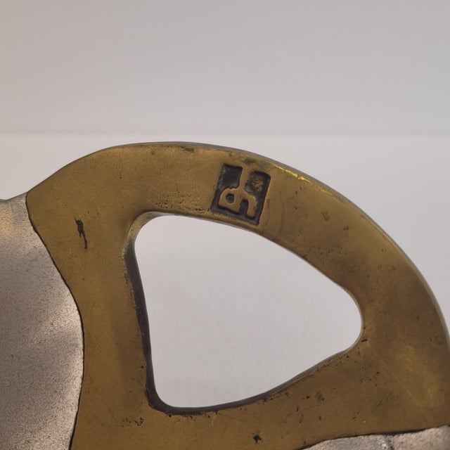 Brutalist Fountain in Brass and Aluminum by David Marshall, Spain, 1980s For Sale - Image 13 of 18