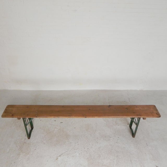 Vintage Folding Bench, 1960s For Sale - Image 9 of 18
