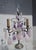 19th Century Opulent French Louis XV Huge Natural Rose Quartz, Amethyst and Clear Quartz Rock Crystal Girandole, Table Lamp For Sale - Image 18 of 18