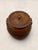 Late 19th Century Late 19th Century Antique French Brown Glazed Confit Pot With Wooden Lid For Sale - Image 5 of 9