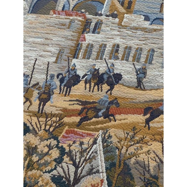 Aubusson Style Jacquard Tapestry, 1980s For Sale - Image 17 of 18