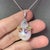 2010s Diamond Sapphire FW Pearl Necklace 14k Gold Italy Certified For Sale - Image 5 of 10
