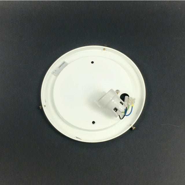 Large Vintage Opaline Glass Shell-Shaped Wall Lights from Limburg, Germany, 1970s For Sale - Image 9 of 11