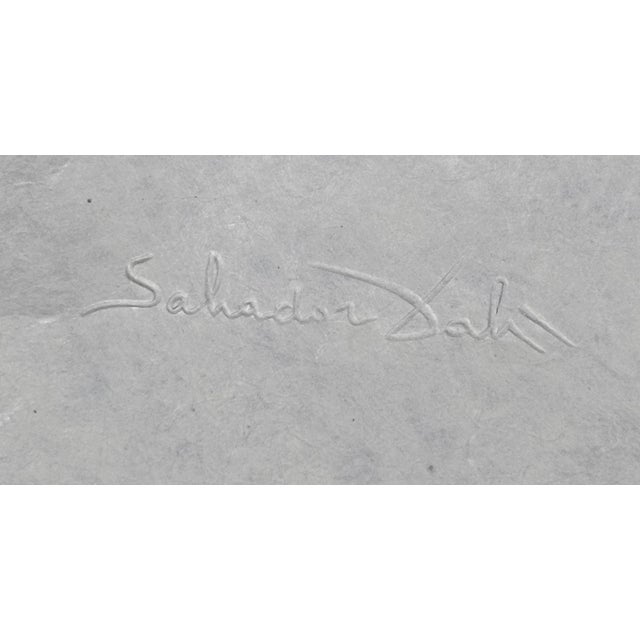 1970s Dali Memories of Surrealism Dressed in the Nude Hand Sign Number Etching Surreal For Sale - Image 5 of 6
