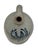 Blue Nice Small 1 Gallon Size Antique Early American Blue Decorated Stoneware Spirits Jug - Circa Late 19th Century For Sale - Image 8 of 18