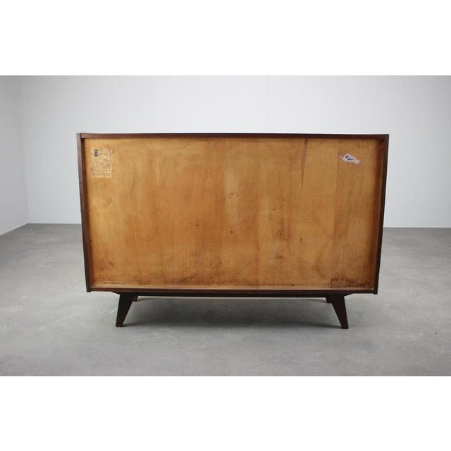 Oak Chest of Drawers from Jiri Jiroutek, Czechoslovakia, 1960s For Sale - Image 12 of 15