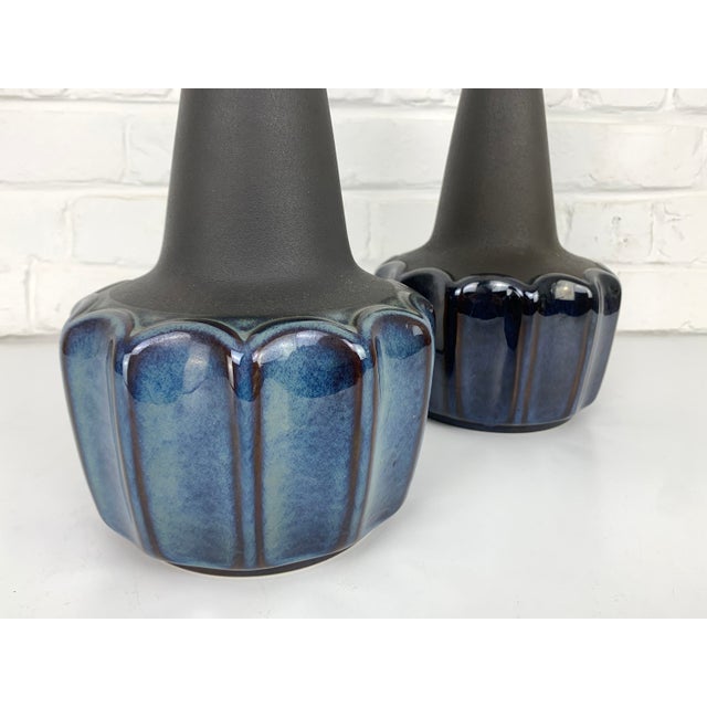 Einar Johansen Model 1051 Ceramic Table Lamps by Einar Johansen for Søholm, Denmark, 1960s, Set of 2 For Sale - Image 4 of 15