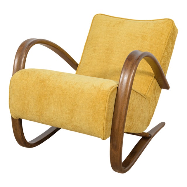 Model H-269 Lounge Chairs by Jindřich Halabala for Up Závody, 1930s For Sale