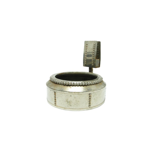 Silver Germann Art Deco Matches Stand, 1920s For Sale - Image 8 of 8