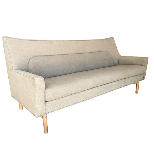 Iconic and seldom seen Lawrence Peabody designed Model 98632 Arched Wing Back Sofa from the "The Peabody Collection" for...