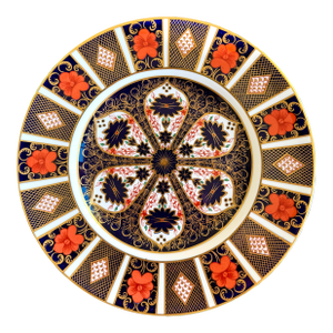 1968 Royal Crown Derby Old Imari ~ Pattern 1128 ~ XXXI ~ Main Course Plate