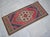Hand Knotted Turkish Rug Colorful Small Rug Door Mat - 1′8″ × 3′7″ For Sale - Image 13 of 14