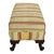1920s Upholstered Footstool With Carved Mahogany Cabriole Legs C1920 For Sale - Image 5 of 10