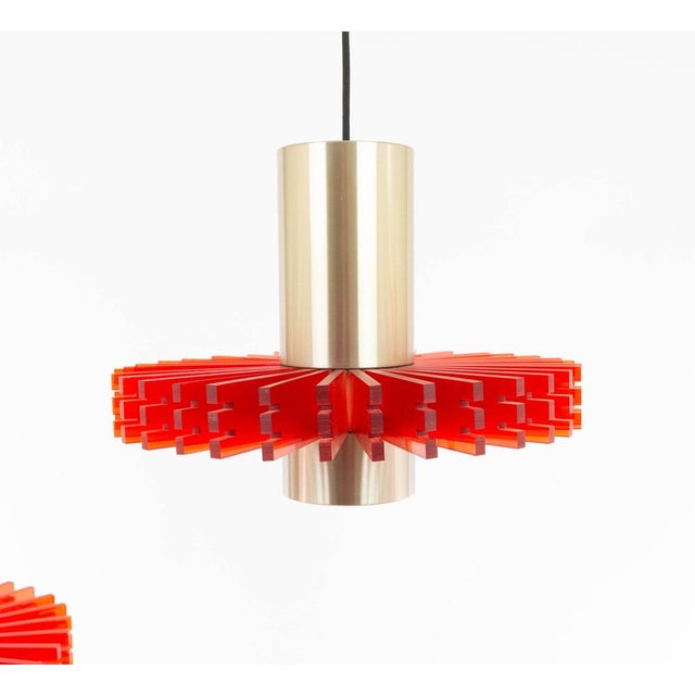 Vintage Priest Collar Pendants by Claus Bolby for Cebo Industri, 1960s, Set of 3 For Sale - Image 3 of 11