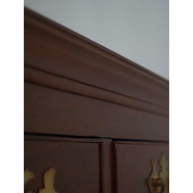 19th C. American Made Cherry Wood Chest of Drawers For Sale - Image 11 of 16