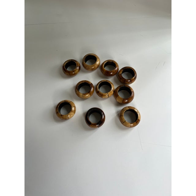 Tribal Bone Napkin Rings For Sale - Image 3 of 5