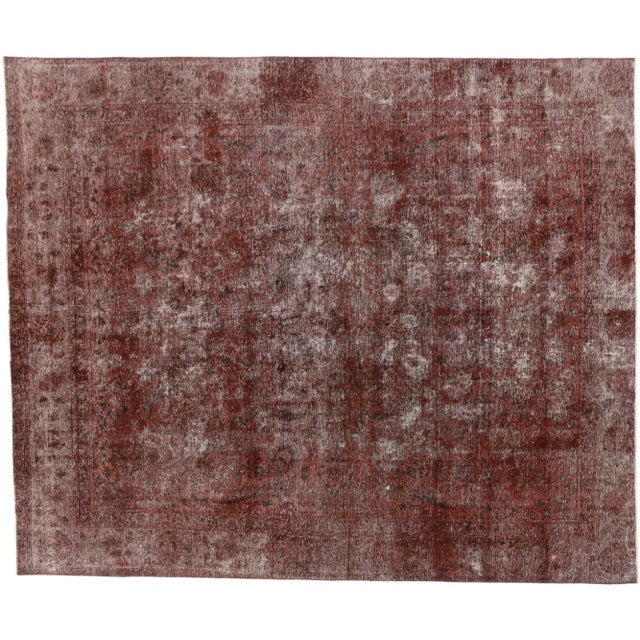 Vintage Turkish Rug With Rustic Spanish Style - 09'00 X 10'08 For Sale In Dallas - Image 6 of 7