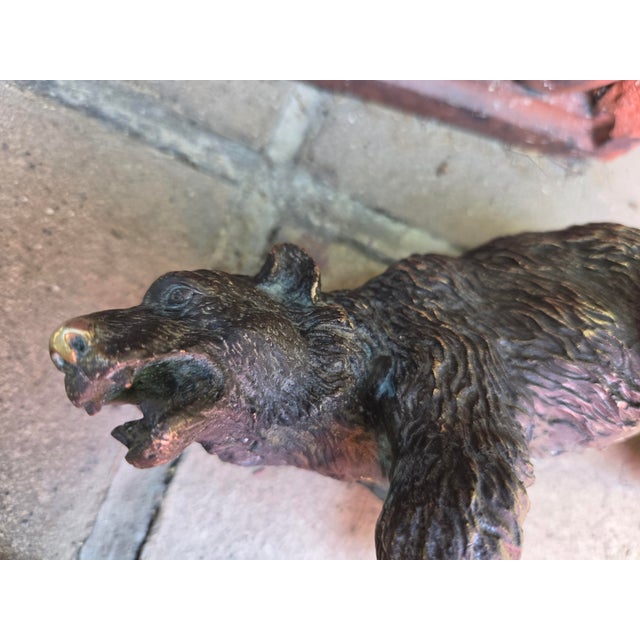 Bronze California Bear Statue For Sale In Los Angeles - Image 6 of 6
