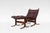 1960s Set of Vintage Cognac Leather Siesta Chair & Ottoman by Ingmar Relling for Westnofa, 1960s For Sale - Image 5 of 5