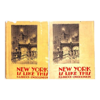 "New York Is Like This" 1929 Brock, h.i. And Golinkin, j.w. For Sale